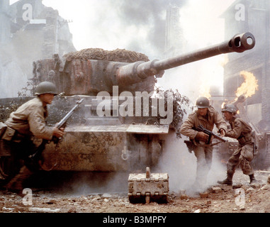 SAVING PRIVATE RYAN 1998 Paramount/Amblin film with Tom Hanks Stock Photo