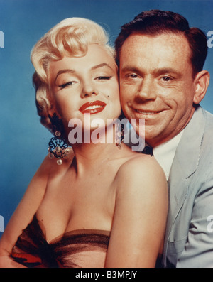 THE SEVEN YEAR ITCH    1955 TCF film with Marilyn Monroe and Tom Ewell Stock Photo