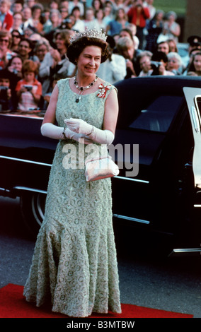 QUEEN ELIZABETH II about 1965 Stock Photo