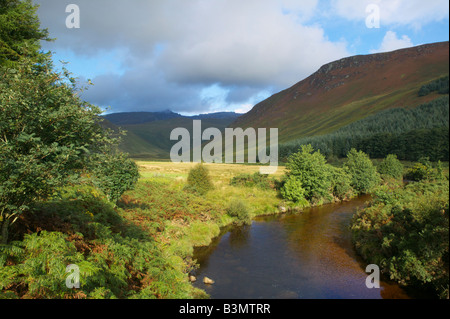 The Glenrosa Water in Glen Rosa, Isle of Arran, North Ayrshire, Scotland, UK. Stock Photo