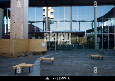 Milton Keynes theatre town centre Buckinghamshire South East England Stock Photo