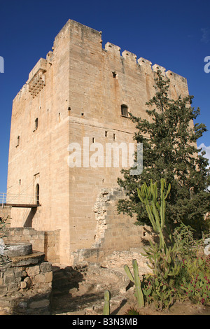 Cyprus : Kolossi - castle Stock Photo