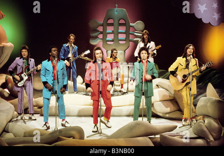 SHOWADDYWADDY  UK rock revival group about 1975 Stock Photo