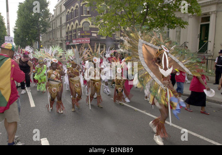 Notting Hill Carnival August 2003 Stock Photo