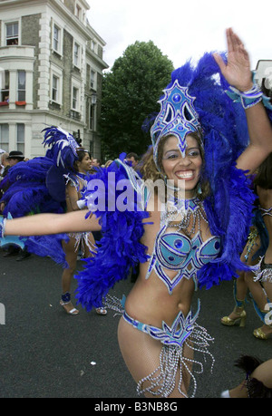 Notting Hill Carnival August 2003 Stock Photo