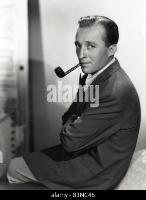 BING CROSBY  US singer and actor 1904 to 1977 Stock Photo