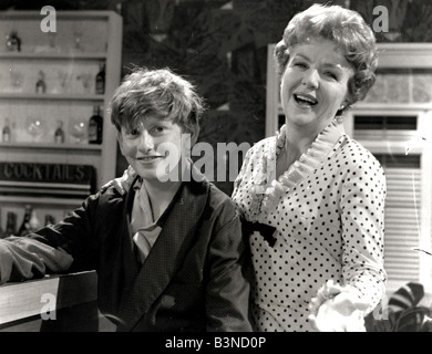 CROSSROADS   ATV UK TV soap series  from 1964 and 1988 with Noele Gordon and Roger Tonge Stock Photo