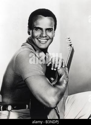HARRY BELAFONTE American singer and actor about 1955 Stock Photo