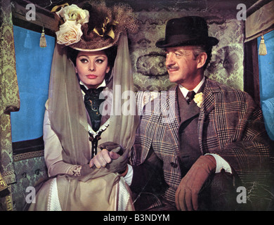 LADY L  1965 Concordia/MGM film with David Niven and Sophia Loren Stock Photo