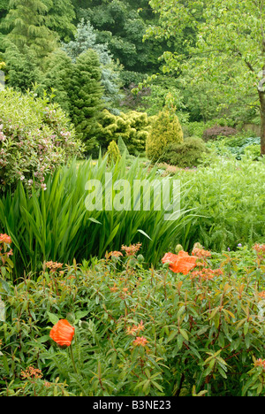 Barnsdale Gardens, Rutland, England Stock Photo