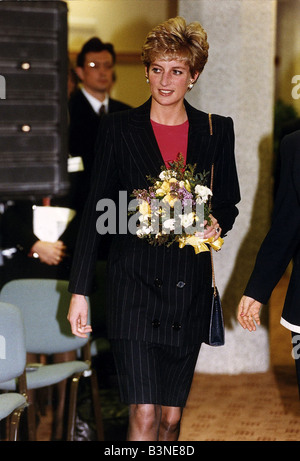 Princess Diana October 1993 Stock Photo - Alamy