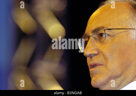 Conservative leader Michael Howard at Tory Party Conference 2004 Stock Photo