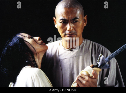 CROUCHING TIGER HIDDEN DRAGON  2000 Columbia/TriStar film with Chow Yun-fat and Michelle Yeoh Stock Photo