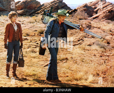 ELECTRIC HORSEMAN 1979 Columbia/Universal film with Robert Redford and Jane Fonda Stock Photo