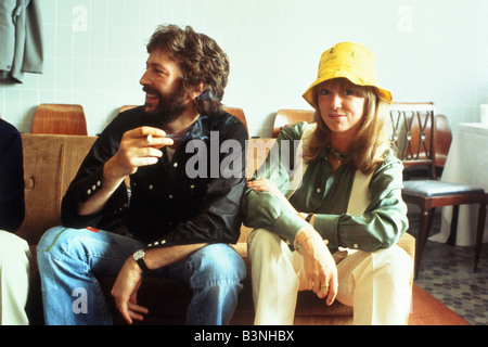 ERIOC CLAPTON and  Pattie Boyd in 1978 Stock Photo