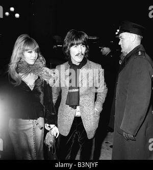 GEORGE HARRISON with Patti Boyd in 1967 Stock Photo - Alamy