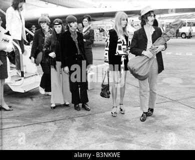 Beatles files 1968 George Harrison with wife Patti Boyd attending ...