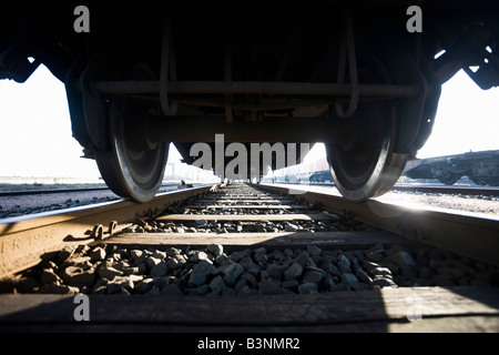 Germany, railway-car Stock Photo