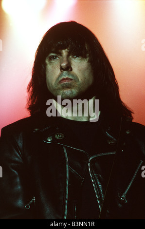 RAMONES  US rock group in 1990 with Johnny Ramone Stock Photo