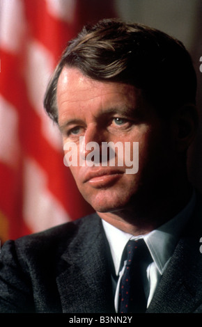 ROBERT KENNEDY US politician 1925 to 1968 and brother of John F Kennedy Stock Photo