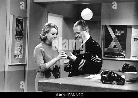 DIXON OF DOCK GREEN  BBC TV series with Jack Warner as Sgt George Dixon Stock Photo
