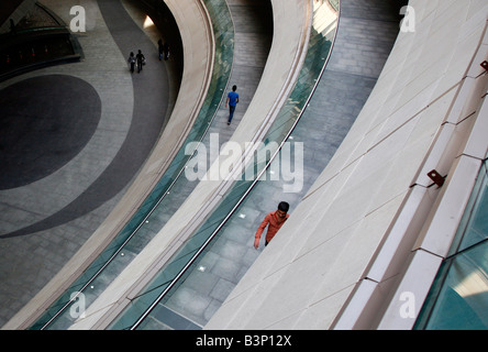 May 2008 - Kanyon shopping mall in Levent area Istanbul Turkey Stock Photo