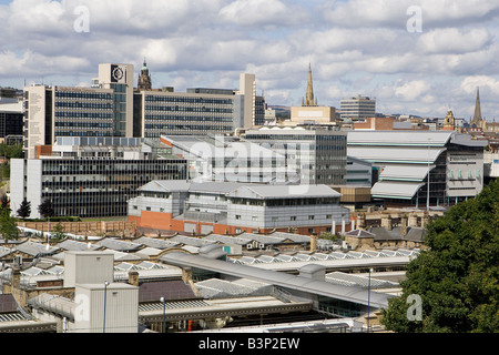 Sheffield Hallam University campus in the heart of the city centre of Sheffield South Yorkshire Stock Photo