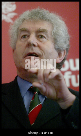 Welsh First Minister Rt Hon Rhodri Morgan March 2003 Stock Photo