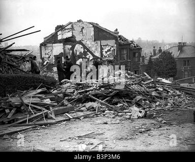 WW2 Air Raids Coventry WW2 Bomb damage in Coventry after air raid ...