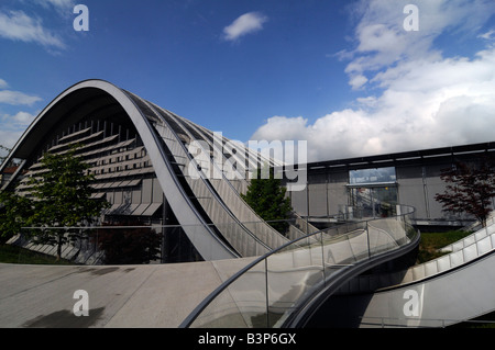 The Paul Klee centre, a museum and architectural landmark in Bern, the capital of Switzerland. Stock Photo