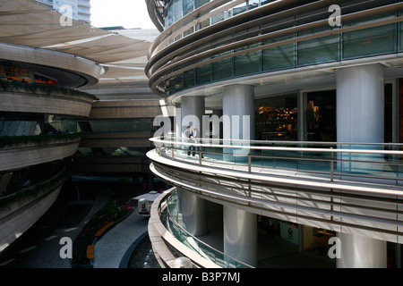 May 2008 - Kanyon shopping mall in Levent area Istanbul Turkey Stock Photo