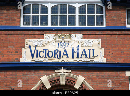 Town Hall or Victoria Hall, Kidsgrove, Stoke-on-Trent, Staffordshire, West Midlands, England Stock Photo