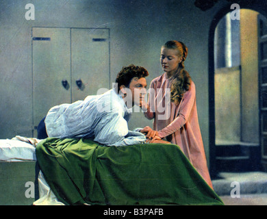 ROMEO AND JULIET  1954 Rank/Verona film with Laurence Harvey and Susan Shentall Stock Photo