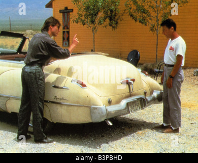 RAIN MAN  1988 UIP/United Artists film with Tom Cruise at left and Dustin Hoffman Stock Photo