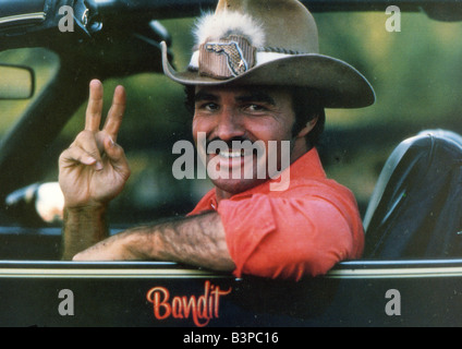SMOKEY AND THE BANDIT 1977 Universal film with Burt Reynolds Stock Photo