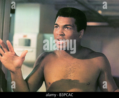 THE GREATEST 1977 Columbia/EMI film with Muhammed Ali Stock Photo
