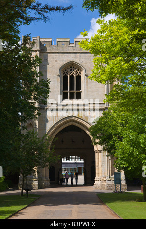 Abbey Gate, Bury St Edmunds, Suffolk, England Stock Photo