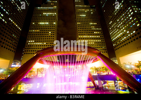 The Fountain of Wealth, Suntec city Singapore Stock Photo