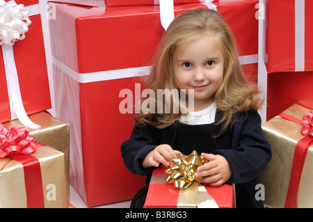 Christmas gifts Stock Photo