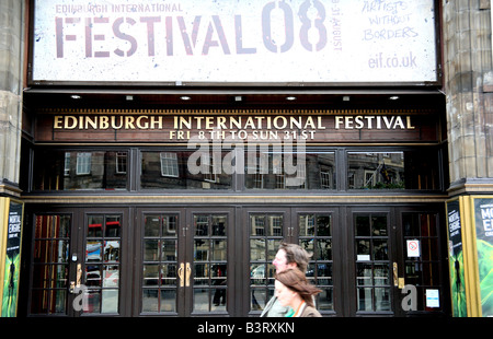 Edinburgh Playhouse, popular festival venue Stock Photo