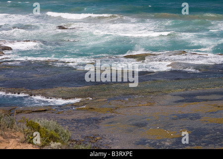 Rockpools near London Bridge Sorrento Mornington Peninsula Victoria Australia Stock Photo