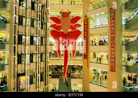 Asia, China, Beijing. Sun Dong, a shopping plaza, Wangfujing Dajie. Stock Photo