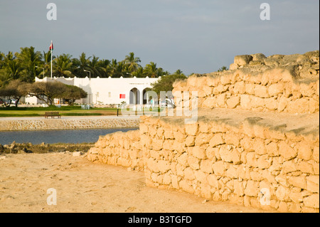 Oman, Dhofar Region, Salalah. The Museum of the Frankincense Land at the Al, Baleed Ruins Stock Photo