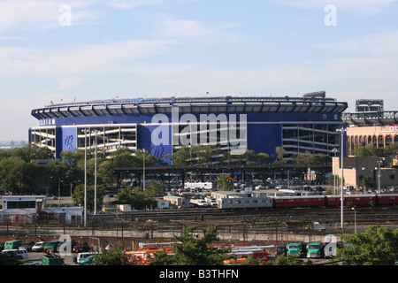 Shea Stadium in Queens, New York. Stock Photo