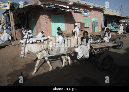 The town of Shendi, Sudan Stock Photo