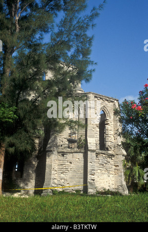 church ruins Bermuda Stock Photo - Alamy