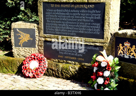 Netherlands (aka Holland), Arnhem, Oosterbeek. Hartenstein (aka Airborne Museum) known for airborne Operation Market Garden. Stock Photo