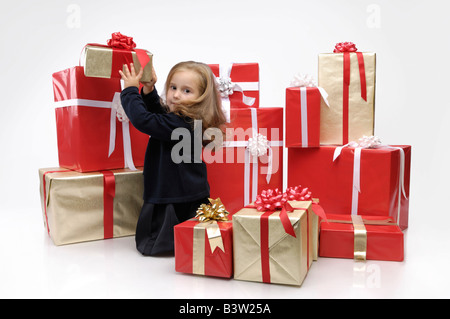 Christmas gifts Stock Photo