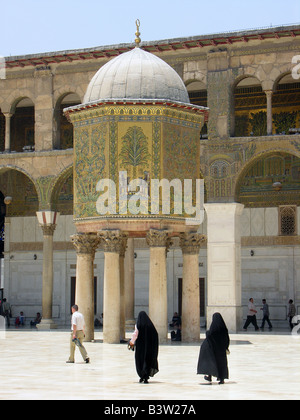 The Dome of the Treasury. Umayyad Mosque in Damascus Stock Photo - Alamy