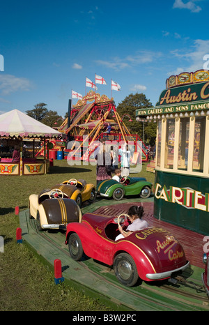 Austin car ride at Carters Steam Fair. Stock Photo